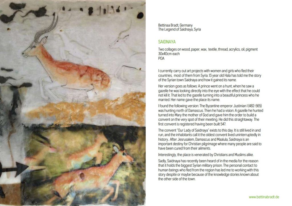 Bettina Bradt Bild: "The Legend of Saidnaya Syria" Bettina Bradt The Legend of Saidnaya Syria