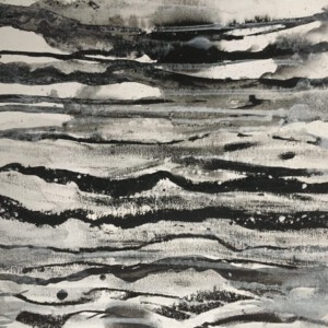 Biosphäre 1 von Bettina Bradt Wax Encaustic