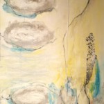 Sommer 1 von Bettina Bradt Collagen Mixed Media