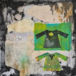 Zweite Haut 2 Collage Mixed Media Bettina Bradt